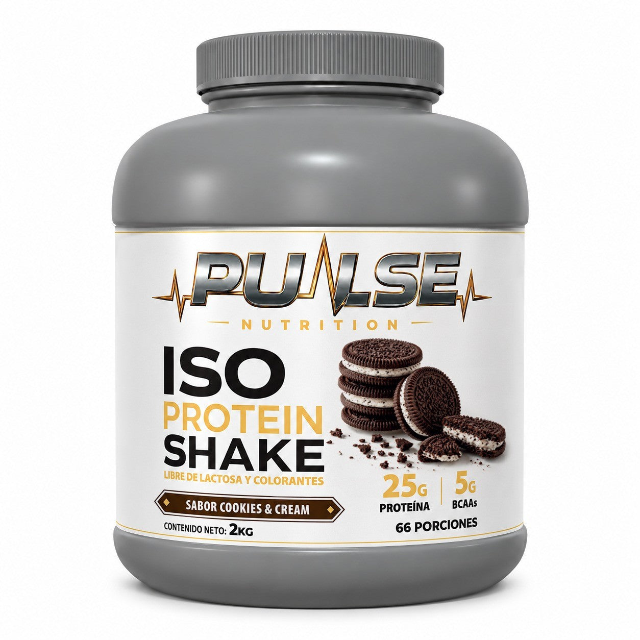 Proteína ISO Shake 2kg 66 Servicios - Pulse Nutrition