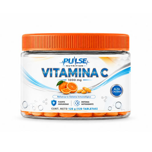 Vitamina C 1000 mg Pulse Nutrition 120 tabletas